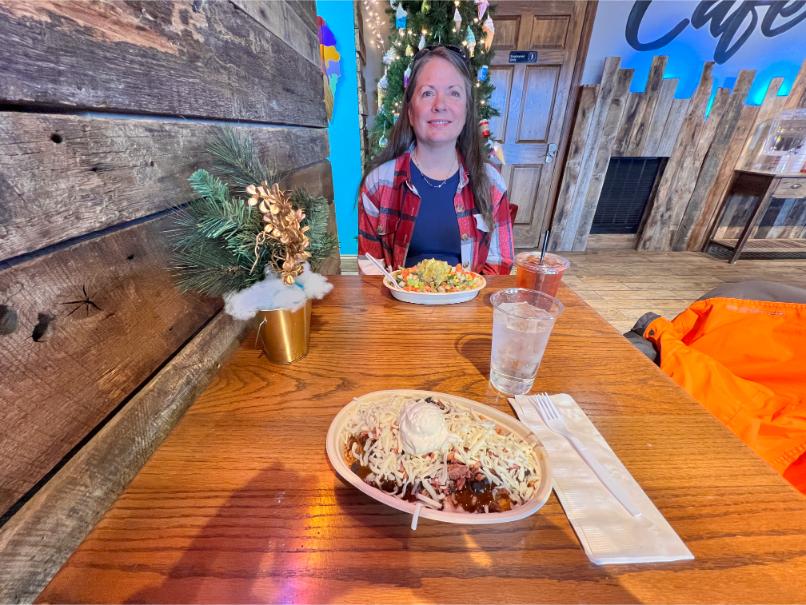 Lunch is served at Cafe Cream and Mylo's
