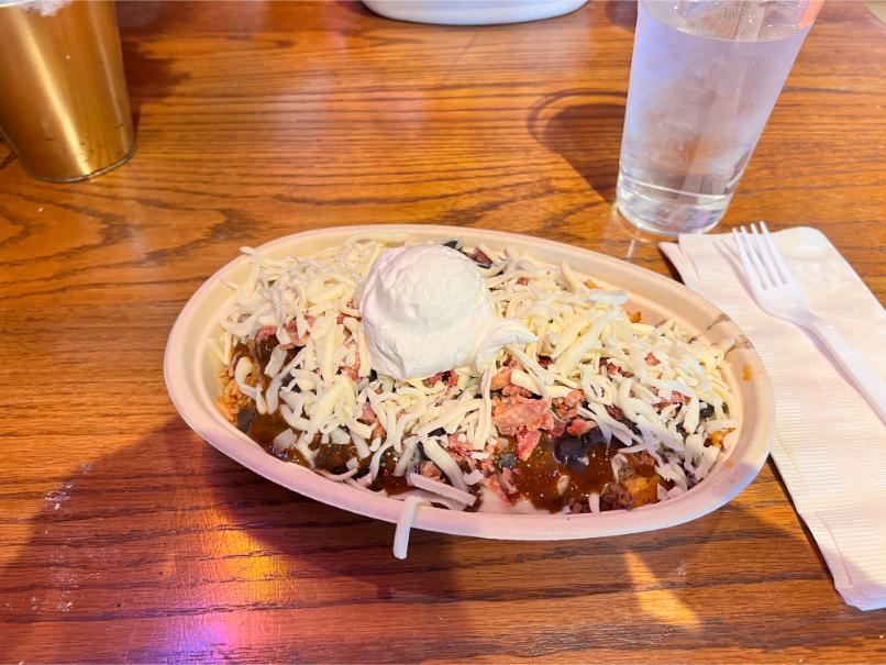 Carnivore Bowl at cafe Cream and Mylo's