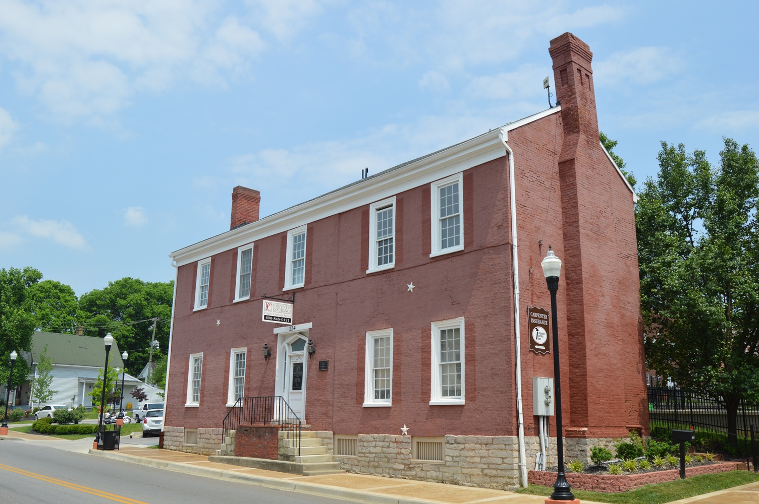 Historic Thomas W. Fleming House in Flemingsburg, Kentucky real estate region